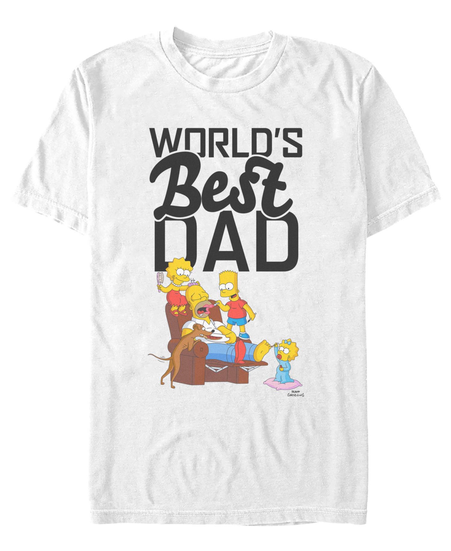 Men's World's Best Dad Short-Sleeve T-Shirt
