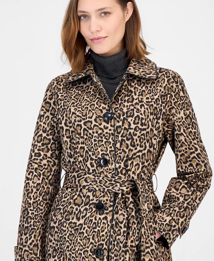 MICHAEL Women's Single-Breasted Trench Coat, Created for Macy's - thumbnail 3