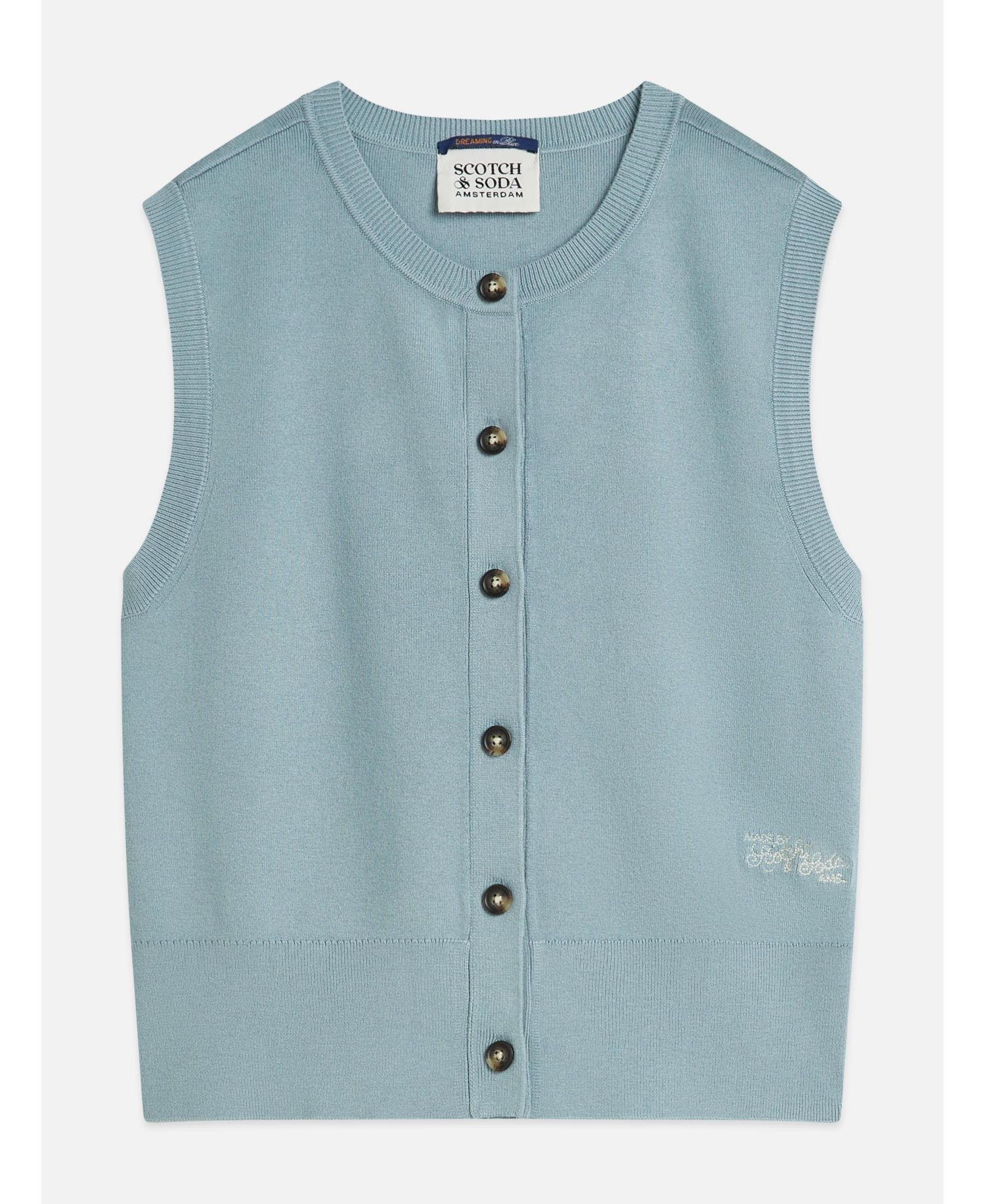 Women's Scotch and Soda Tops and Tees Compact Knitted Relaxed-Fit Spencer