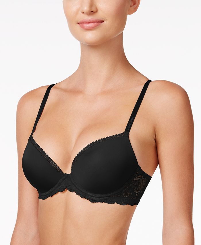 Calvin Klein Seductive Comfort Lace Demi Bra QF1444 & Reviews - Bras &  Bralettes - Women - Macy's