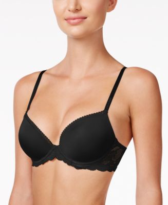 Calvin Klein Women's One Perfectly Fit Iris Lace Perfect Coverage Bra  QF5435 - Macy's