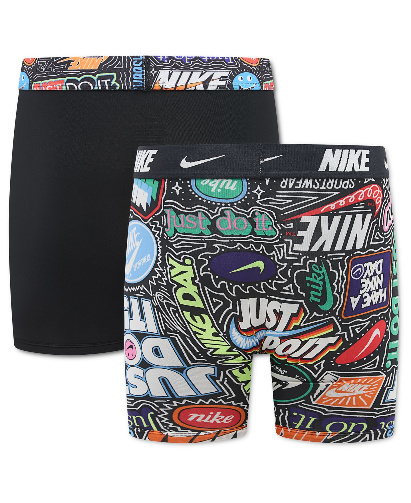 Трусы-боксеры, 2 шт. — Nike, цвет: Чёрный — фото 2