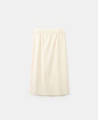 Women's Cotton Lace Nightgown