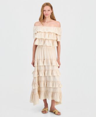 Women's Ruffled Tiered Skirt