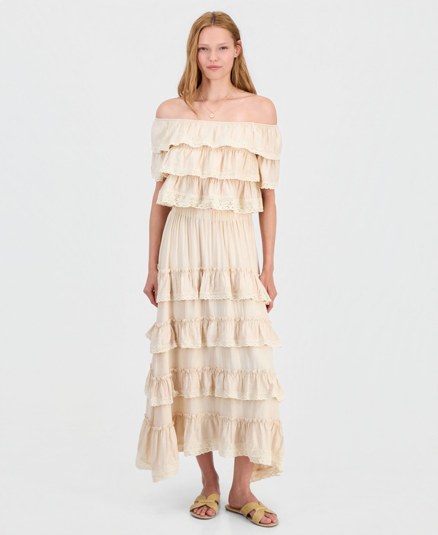 Women's Ruffled Tiered Skirt