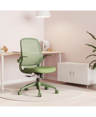 Ergonomic Mesh Office Chair, 500lb Capacity, Flip-Up Arms