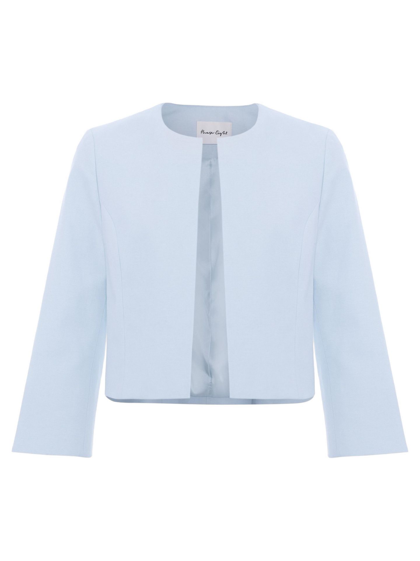 Женская куртка Phase Eight Elizabeth Cropped Jacket, цвет: Бледный синий — фото 2