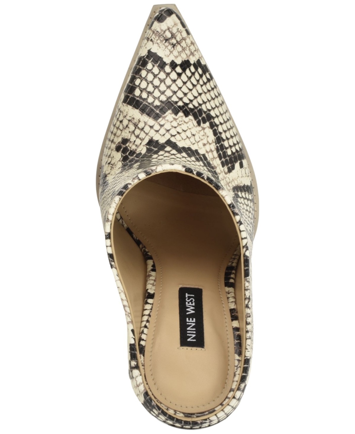 Nine West Reiser Mule In Animal Print