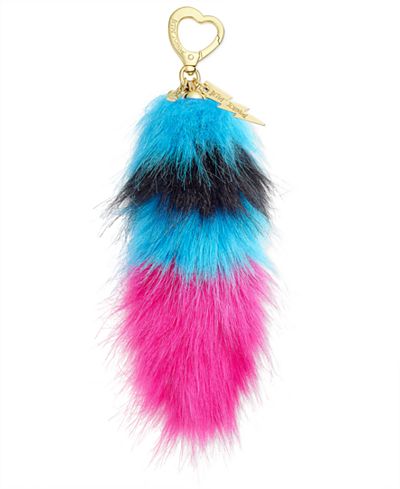 Betsey Johnson xox Trolls Faux-Fur Tail Bag Charm, Only at Macy's