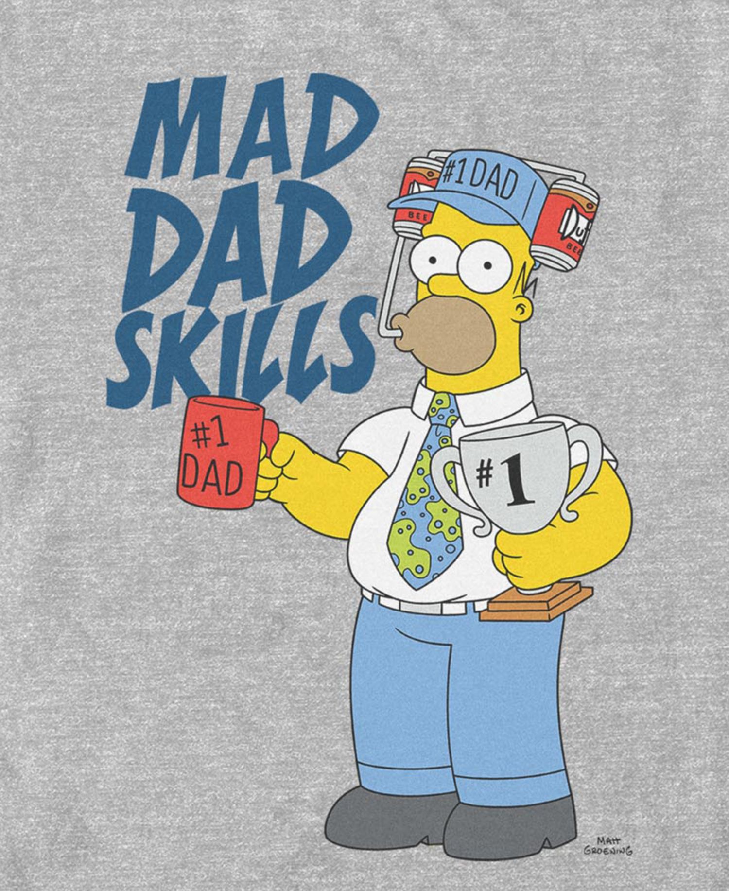 Men's Mad Dad Skills Short-Sleeve T-Shirt