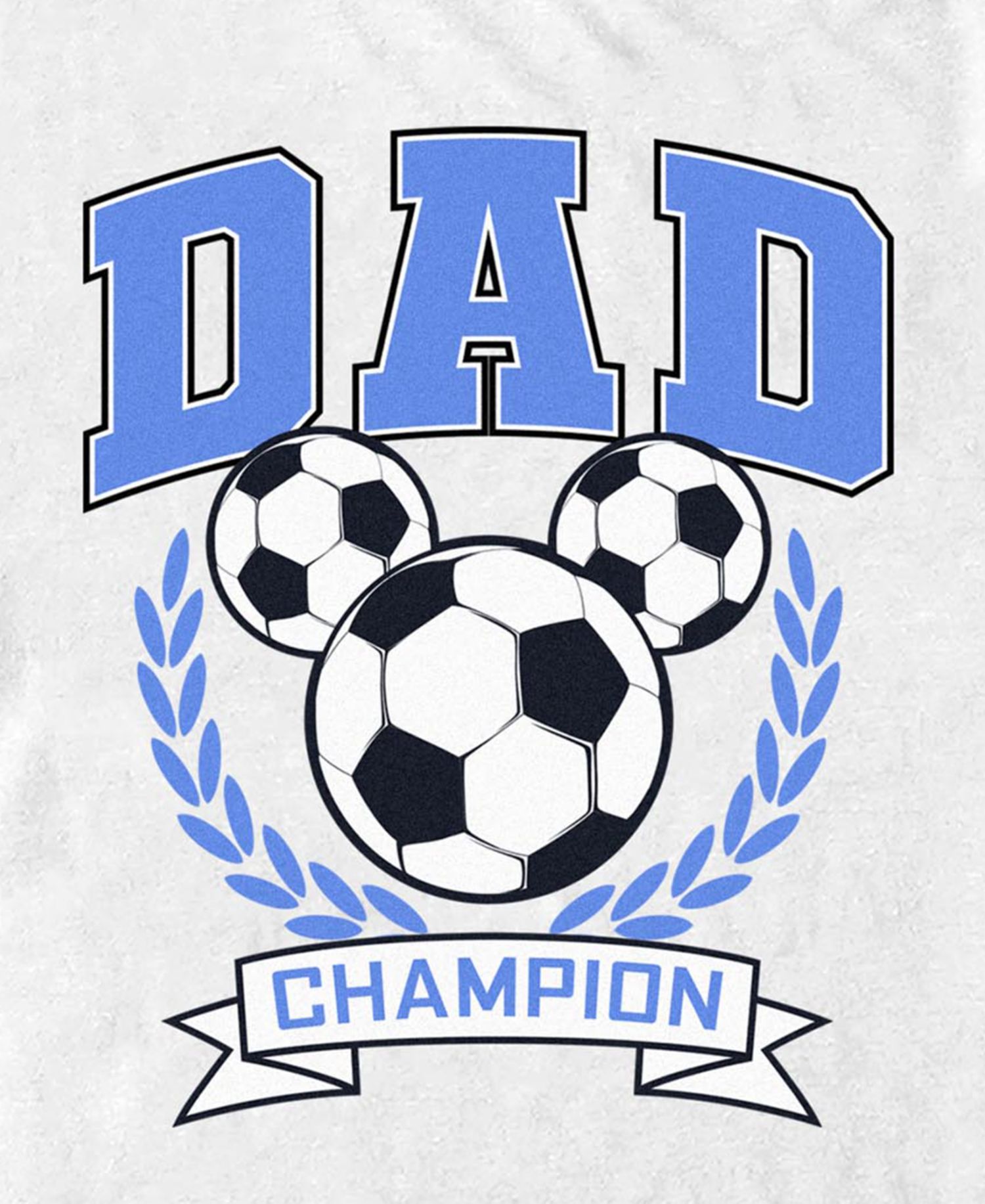 Men's Dad Soccer Champion Short-Sleeve T-Shirt