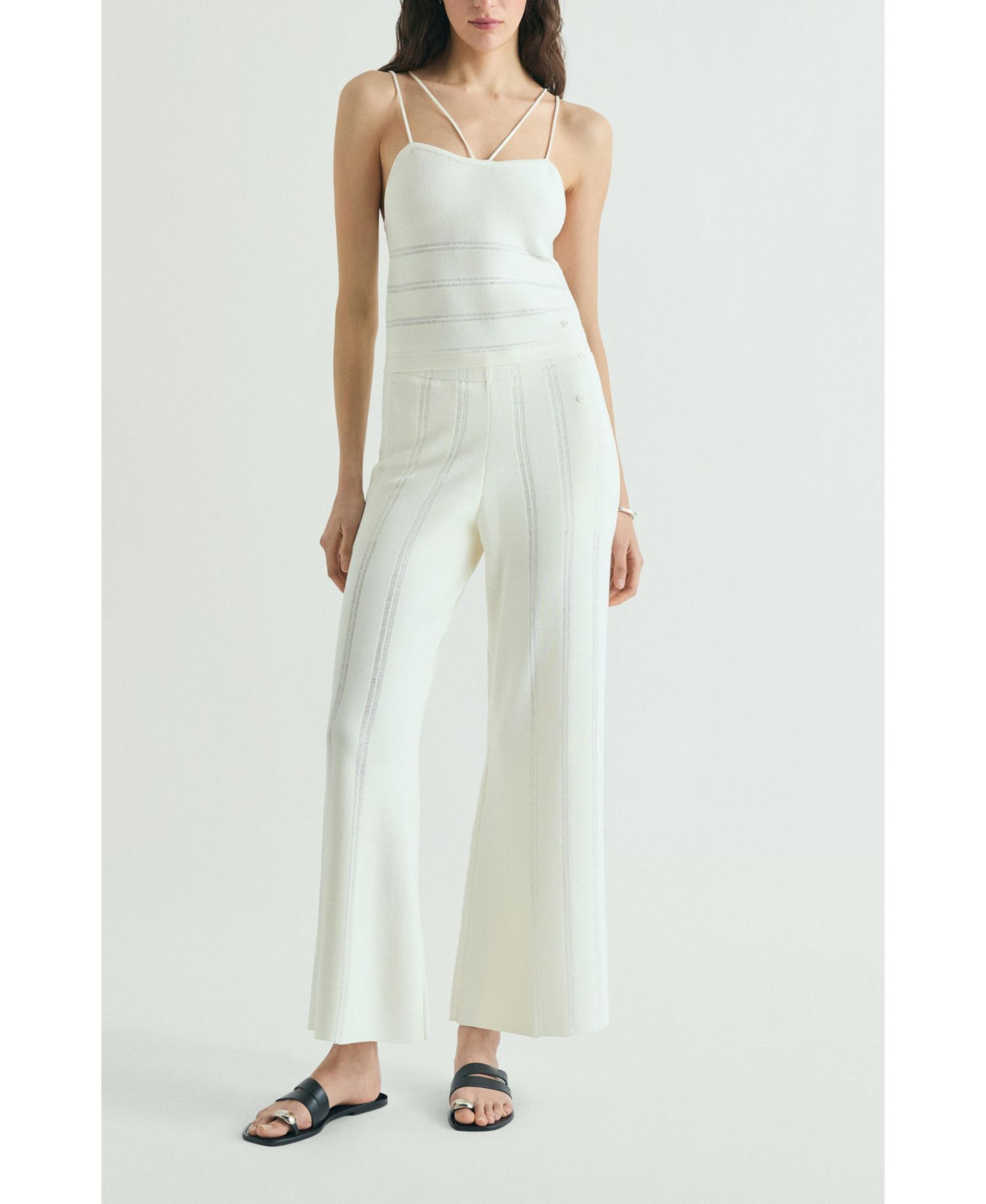 Women's Ribbed Detail Pants
