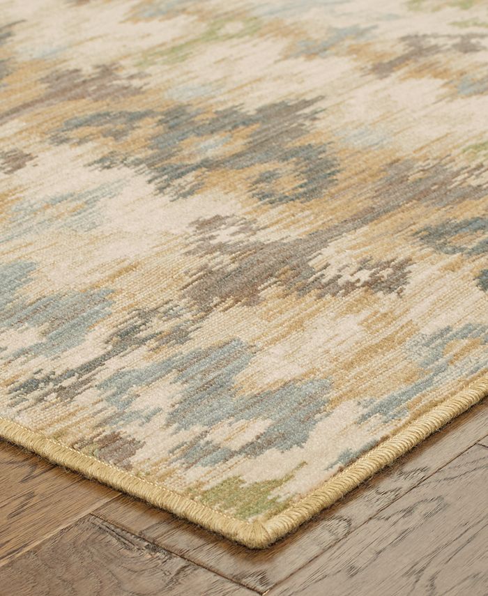 Tommy Bahama Home Vintage 8122W Beige 3' 10" x 5' 5" Area Rug Macy's