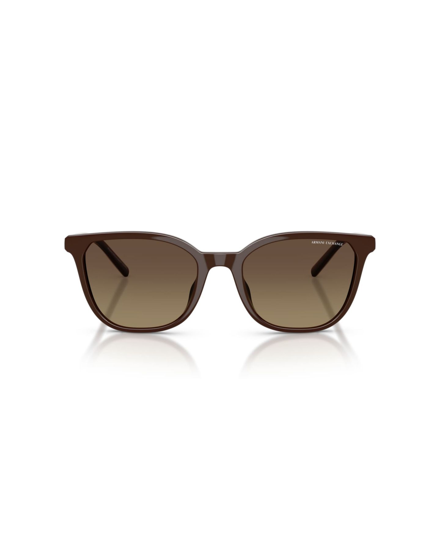 Женские солнцезащитные очки A|X Armani Exchange Armani Exchange Polarized Sunglasses, AX4168SU, цвет: Блестящий коричневый — фото 2