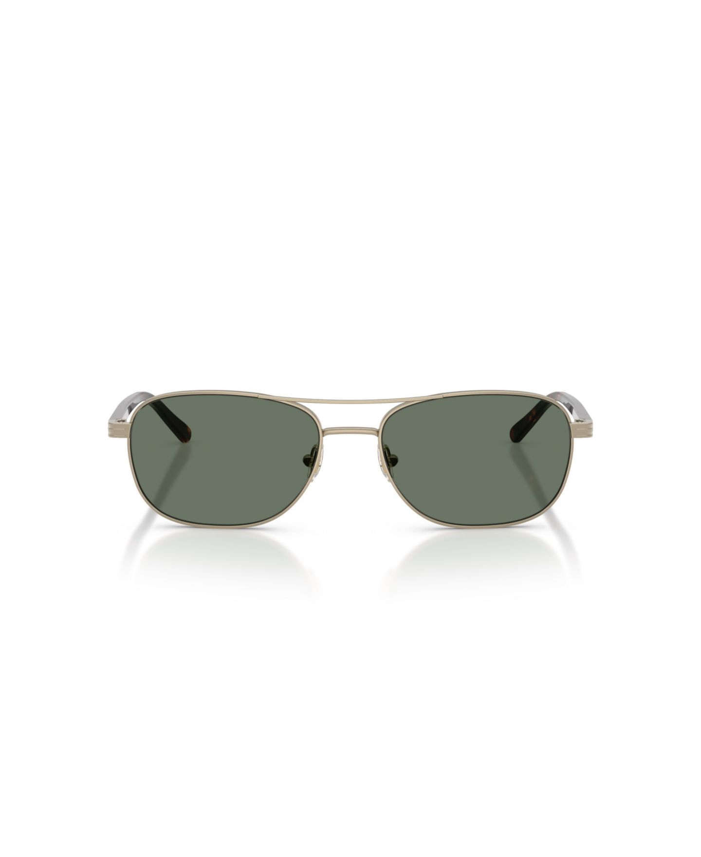 Мужские солнцезащитные очки Brooks Brothers Sunglasses, BB4072, цвет: Матовый золотой — фото 2