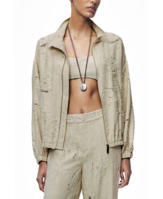Women's Jacquard Bomber Jacket