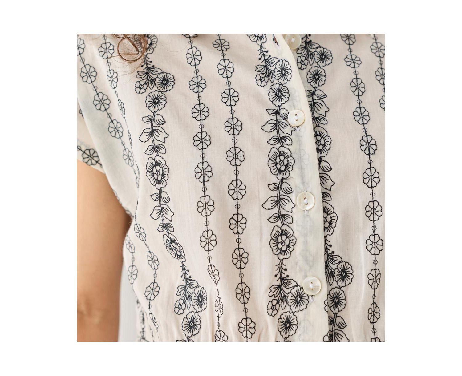 Women's Oversized Crop Shirt