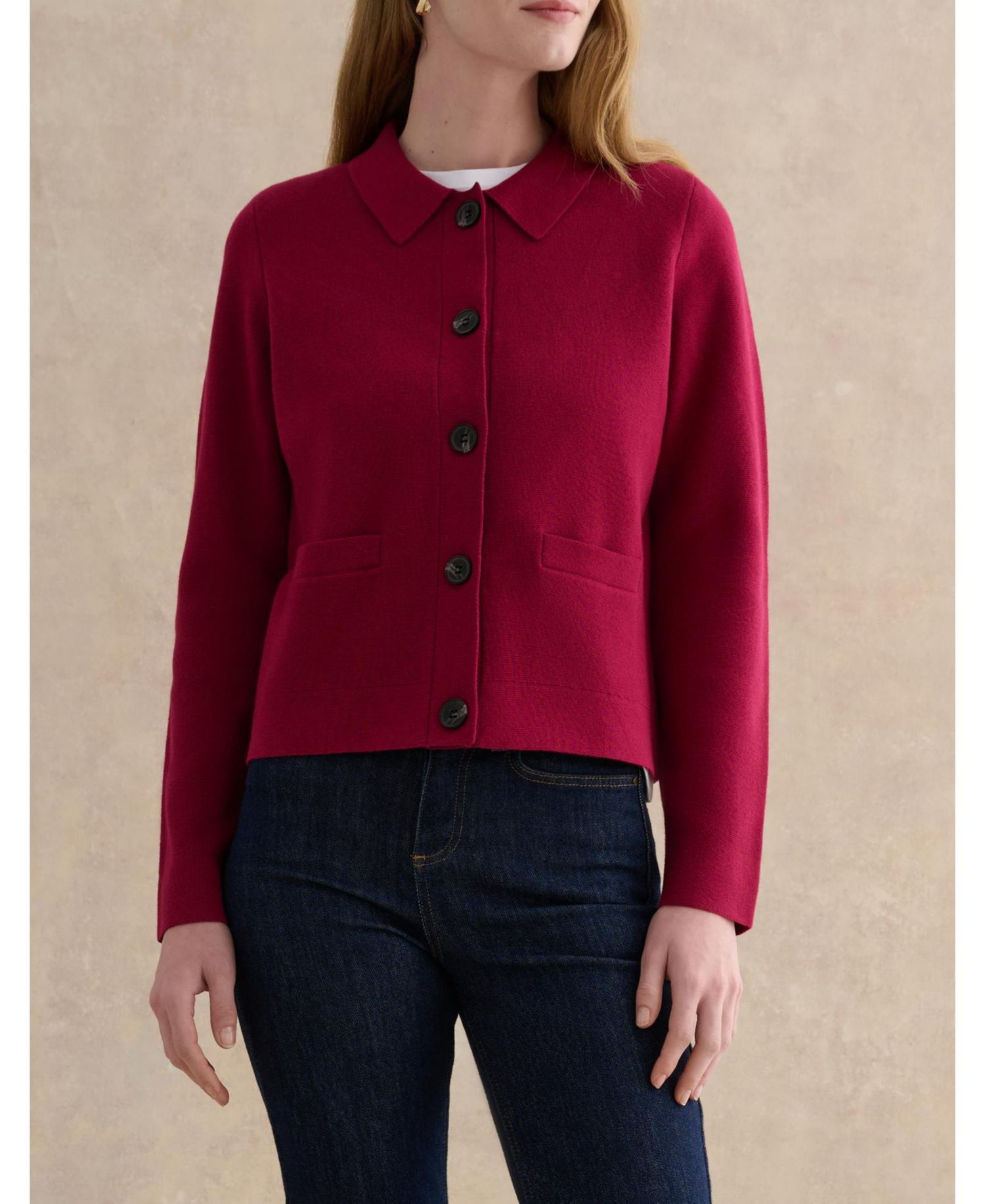 Women's Mia Merino Wool Blend Knitted Cardigan