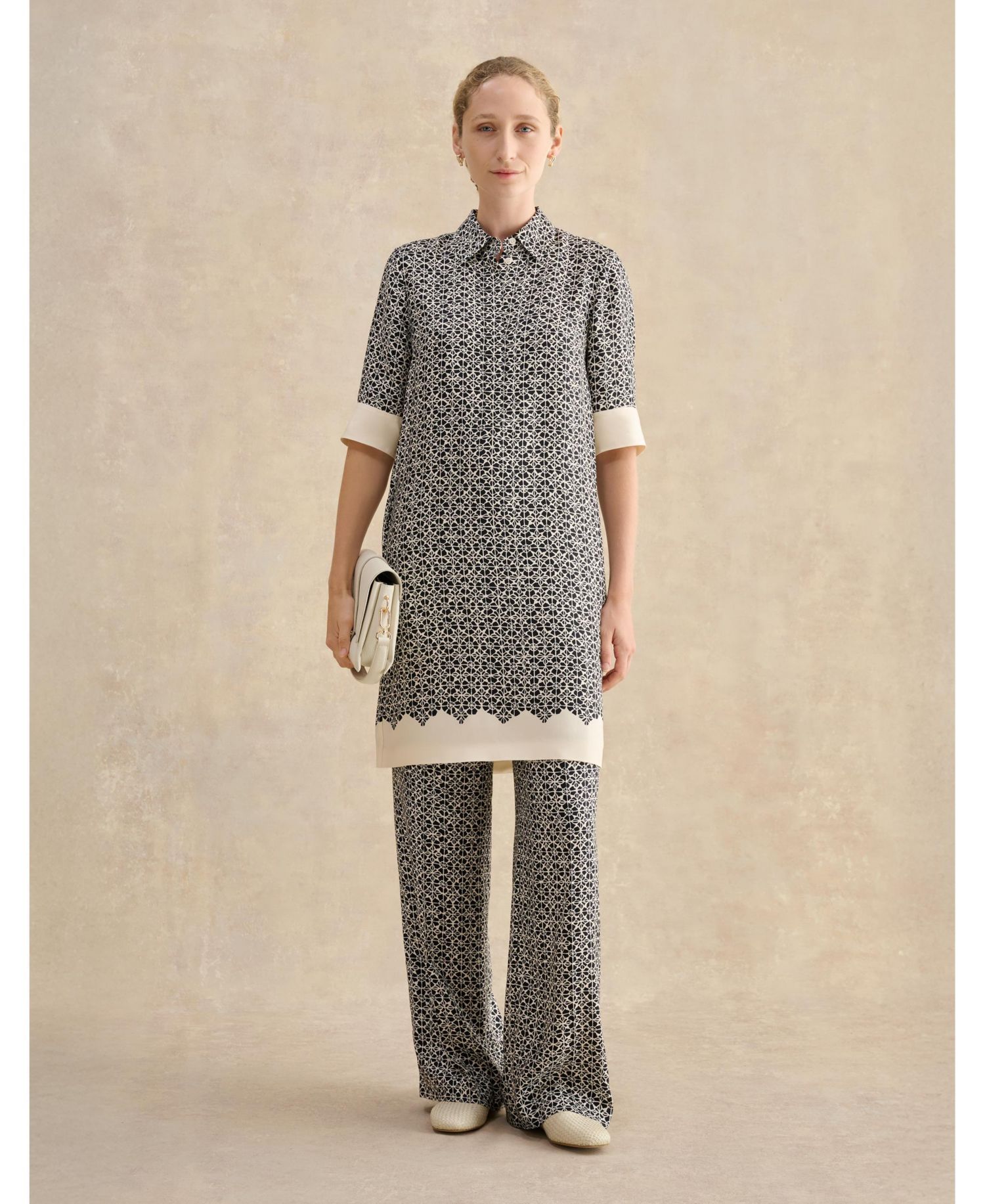 Women's Marciella 3/4 Sleeve Printed Mini Dress