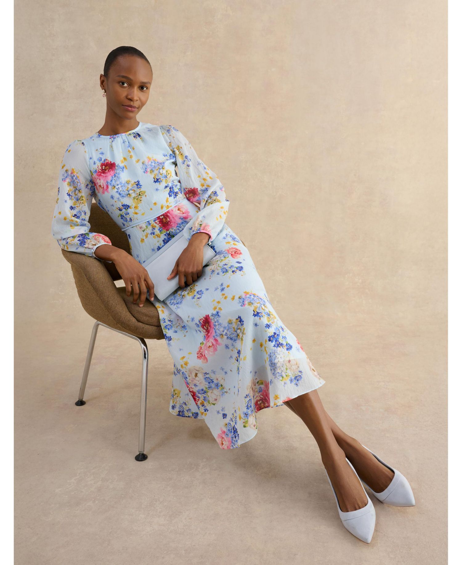 Women's Constance Floral Midi Dress
