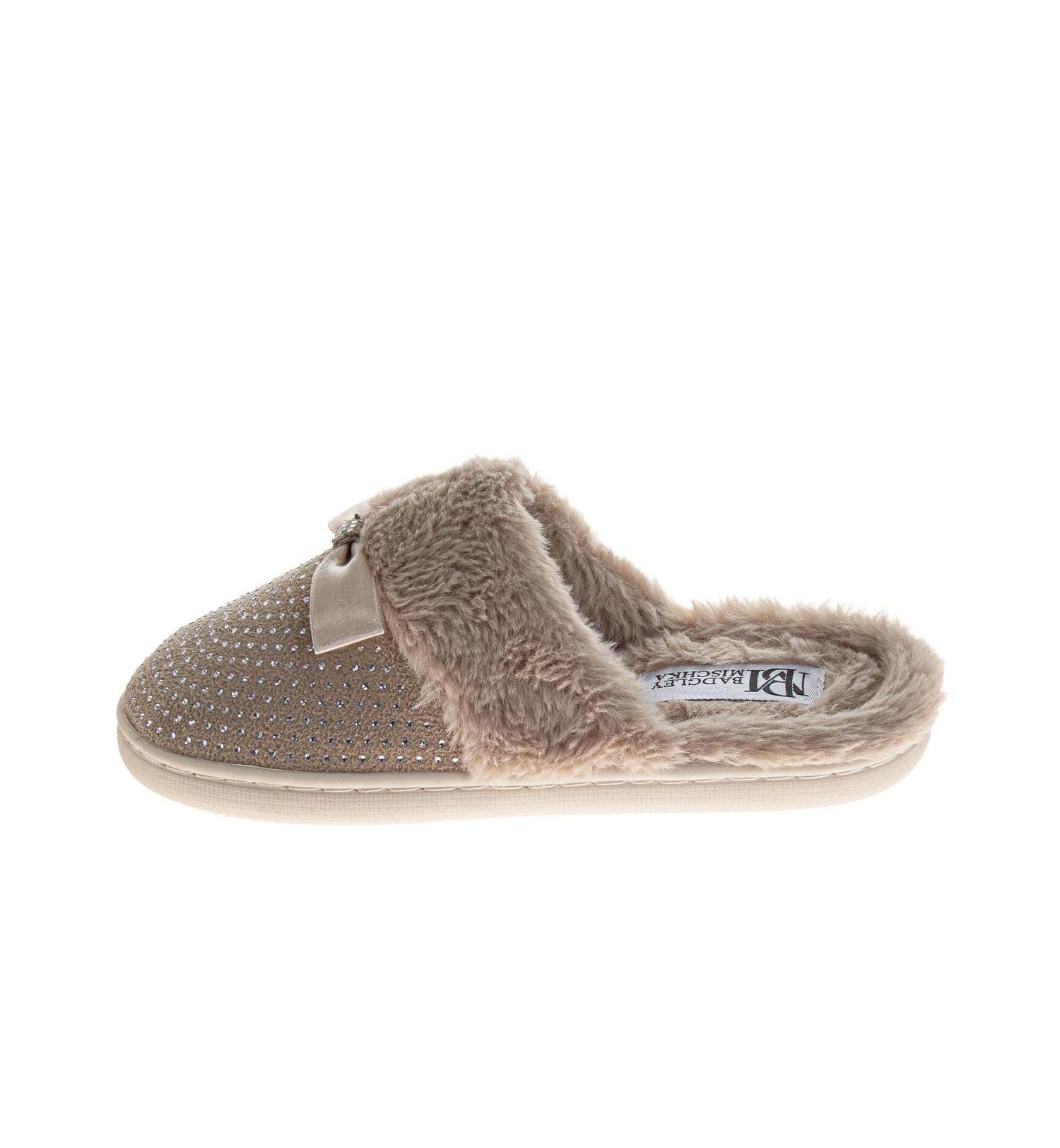 Womens Rhinestone Slippers (Adults)