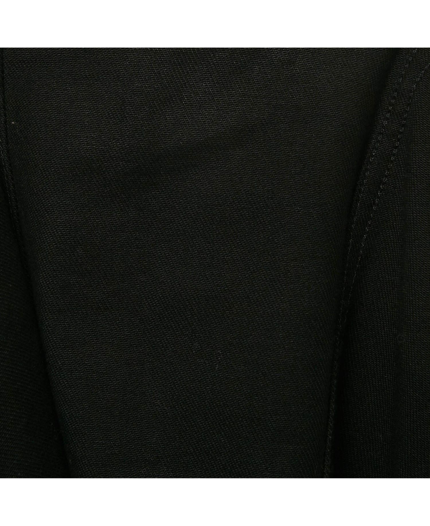 Women's Pre-Owned Versus Versace Black Distressed Denim Button Detail Jacket