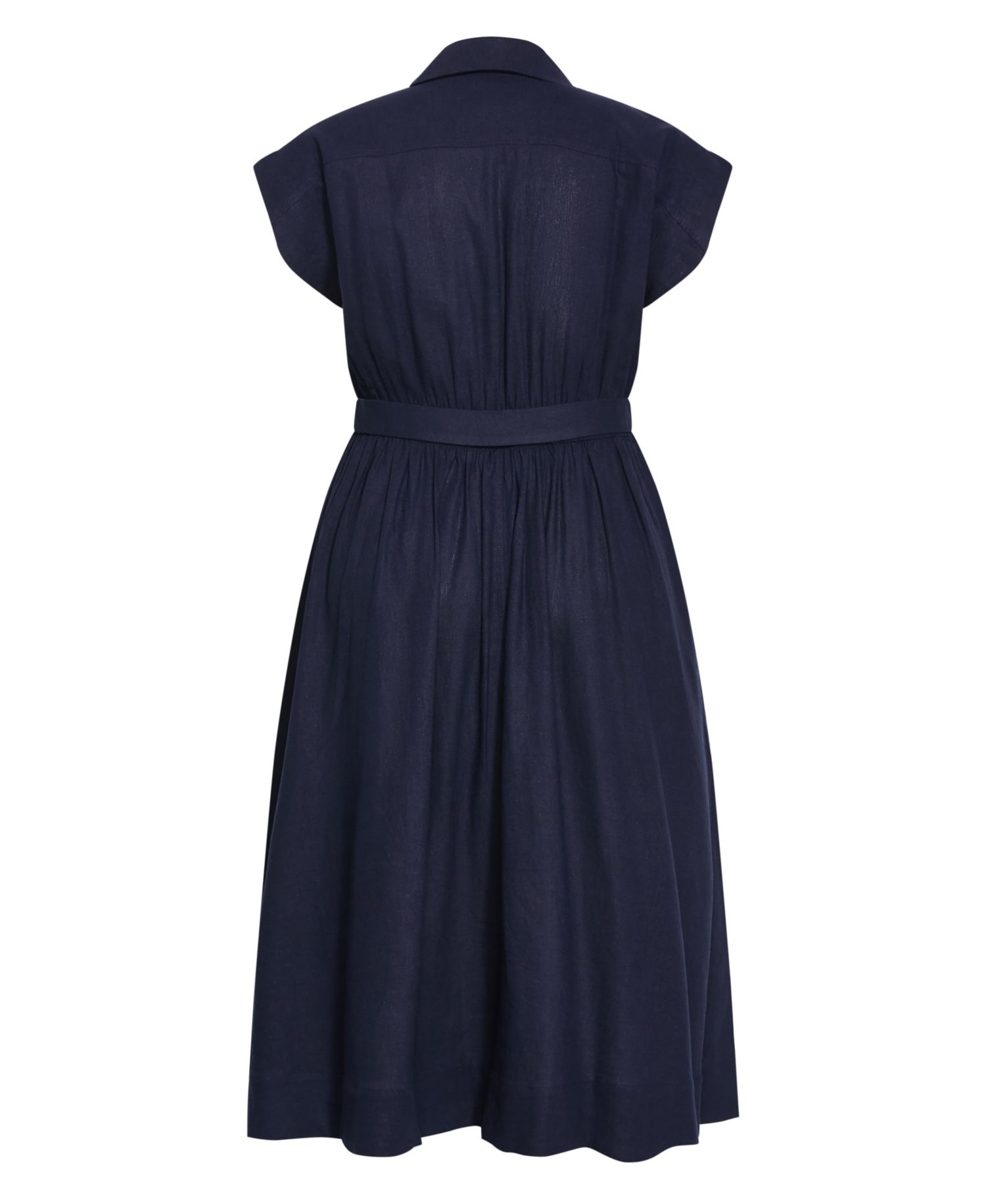 Women's Liliyana Belted Linen Dress
