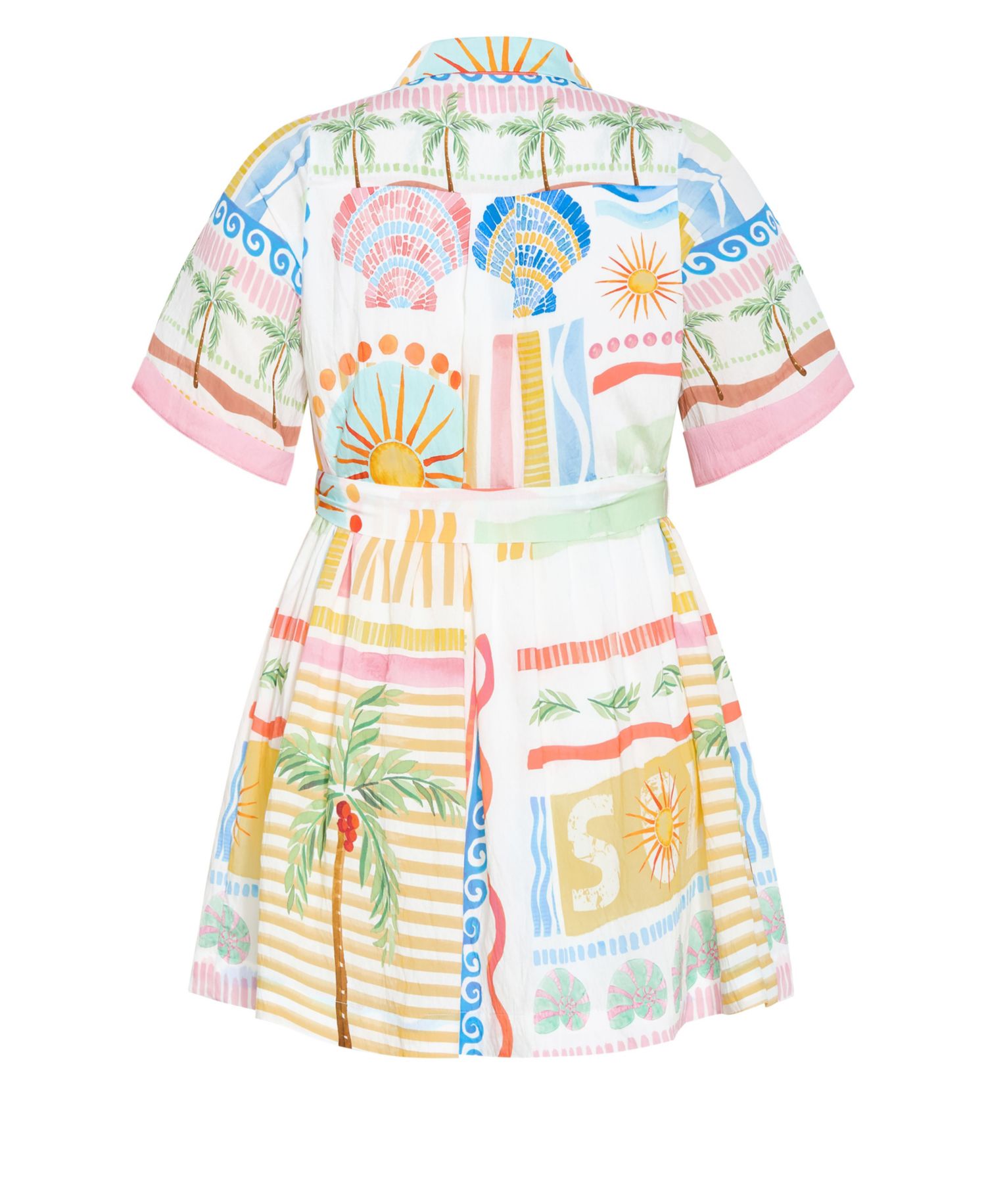 Women's Lia Sea Dream Placement Print Mini Dress