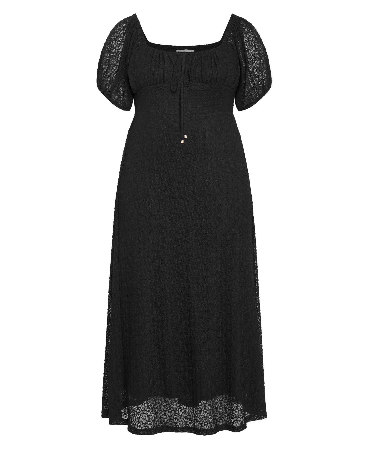 Women's Lani Lace Short Sleeve Midi Dress