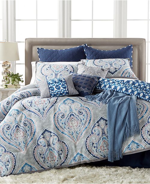 Kelly Ripa Home Closeout Weston 10 Pc Reversible Comforter Sets