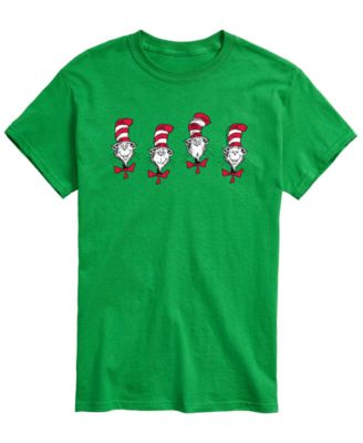 Men's Dr. Seuss Cat In The Hat Heads&nbsp;Short-Sleeve Graphic T-Shirt