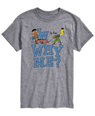 Men's Sesame Street Is For Why Me Short-Sleeve Graphic T-Shirt