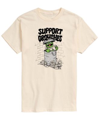 Men's Sesame Street Support Grouches Oscar&nbsp;Short-Sleeve Graphic T-Shirt