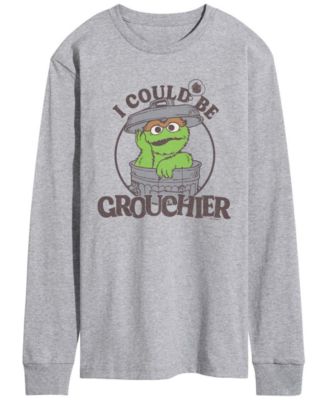 Men's Sesame Street Could Be Grouchier Oscar&nbsp;Long-Sleeve Graphic T-Shirt