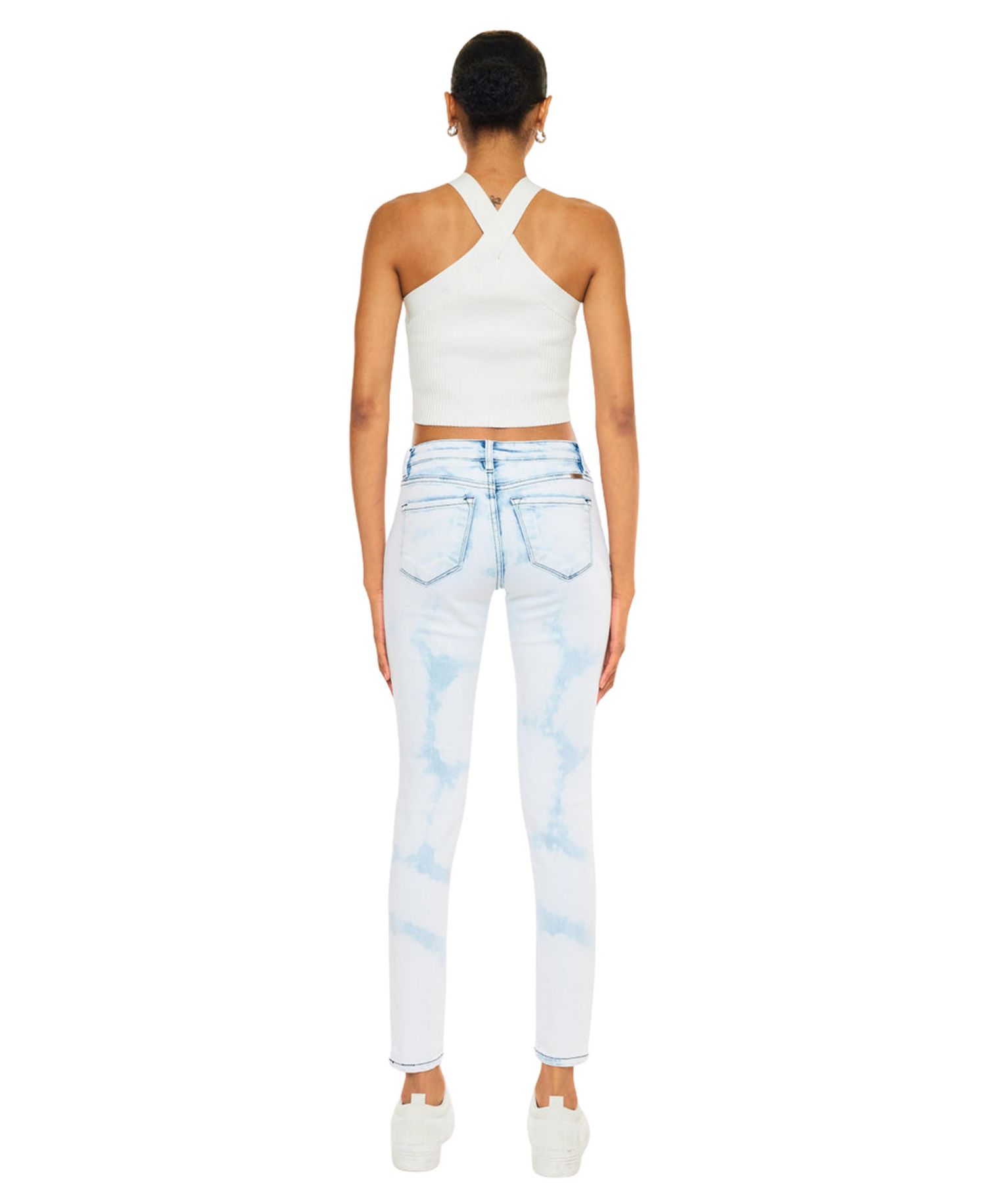 Women's Ezra Mid Rise Super Skinny Jeans