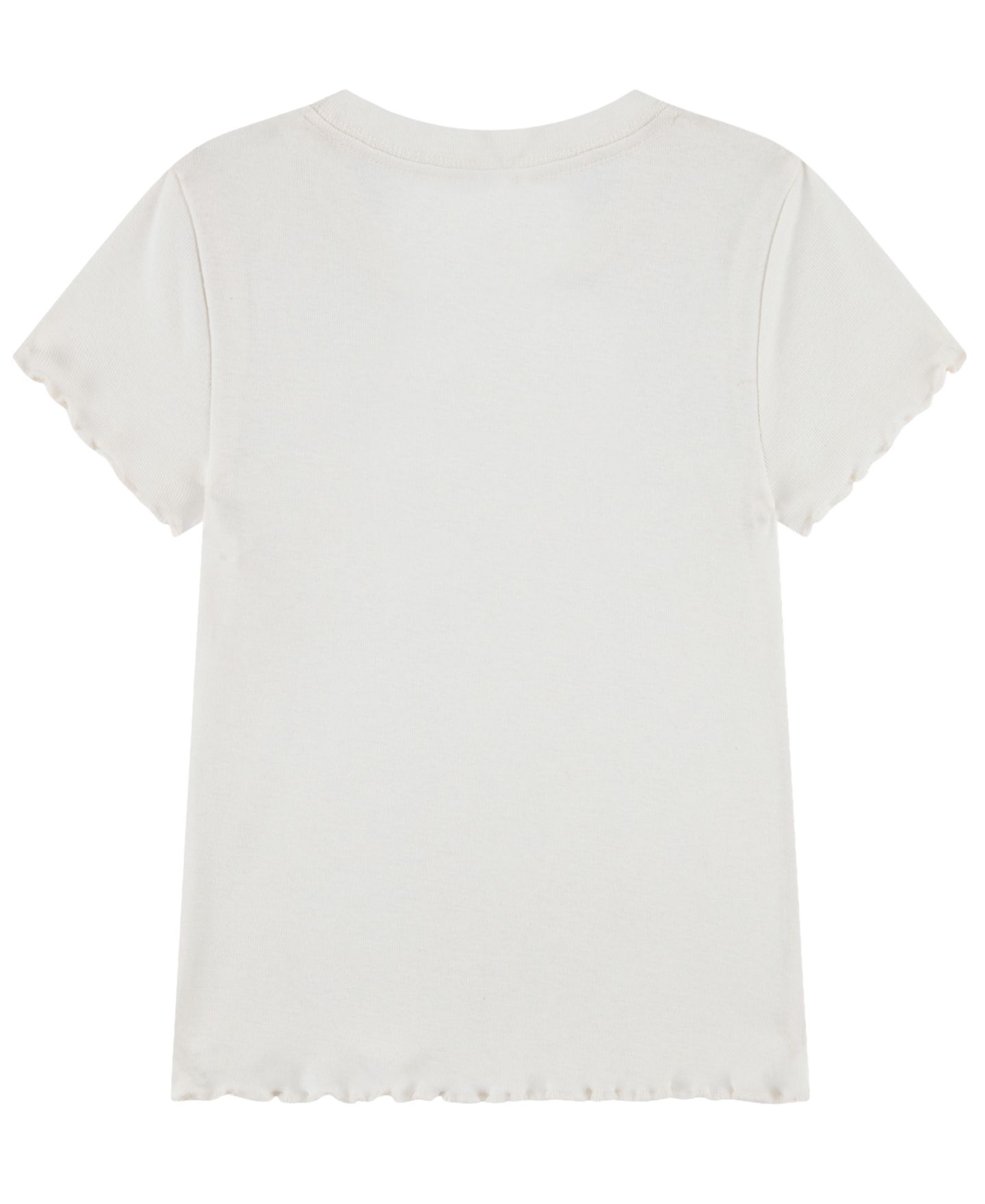 Футболка Levi's Short-Sleeve T-Shirt для девочек, цвет: Levi's Egret — фото 2