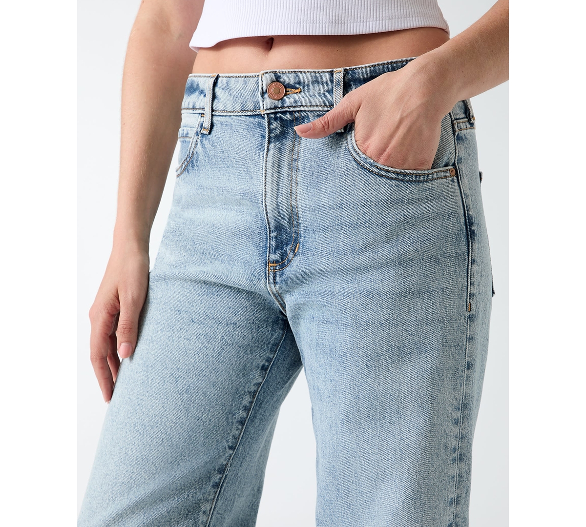 Guess Women's Rey Wide-Leg Jeans