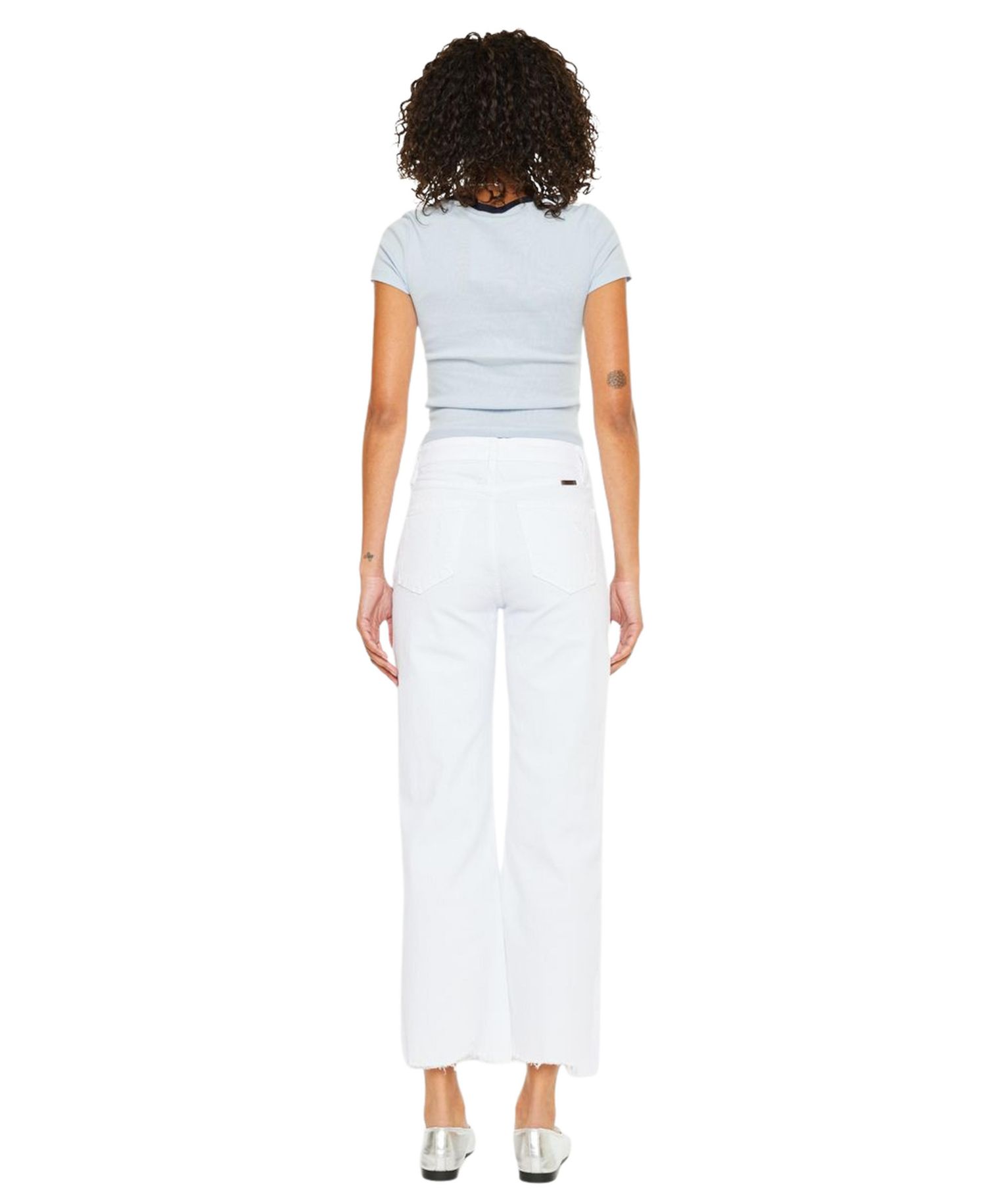Women's High Rise Slim Wide Jeans