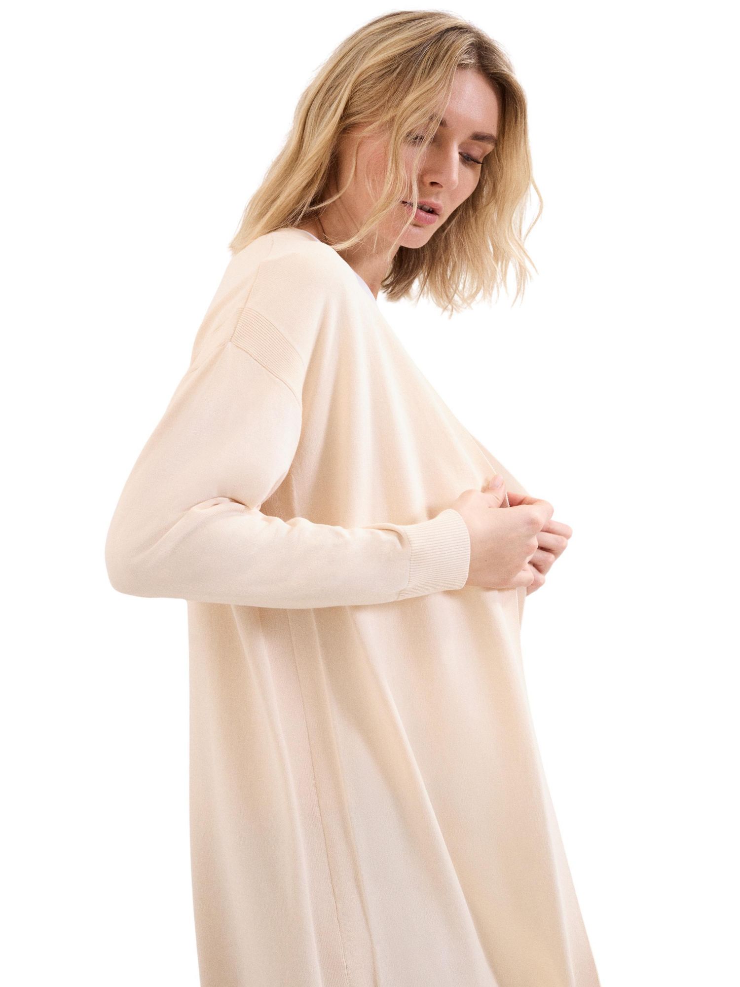 Women's Sabrina Longline Open Front Cardigan