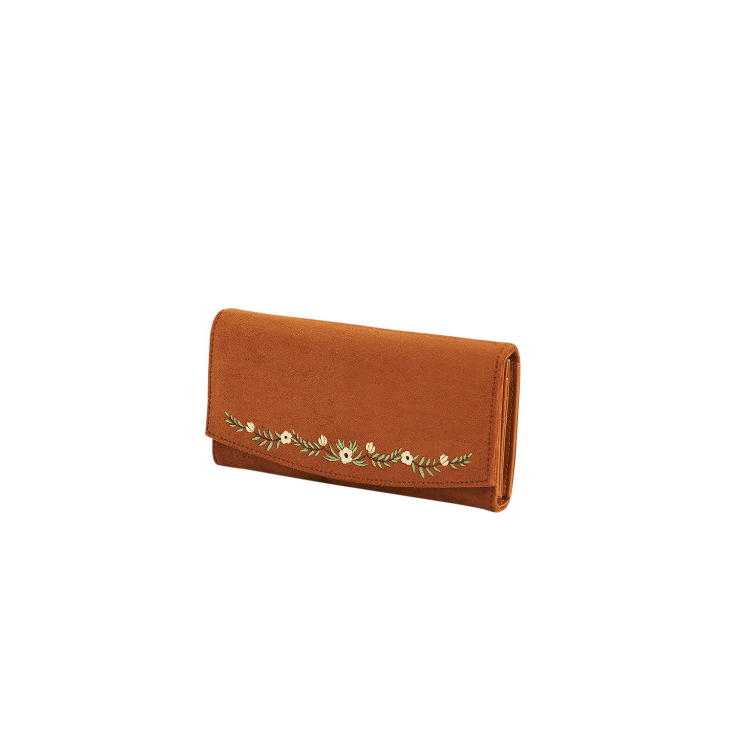 Women's Floral Embroidered Purse