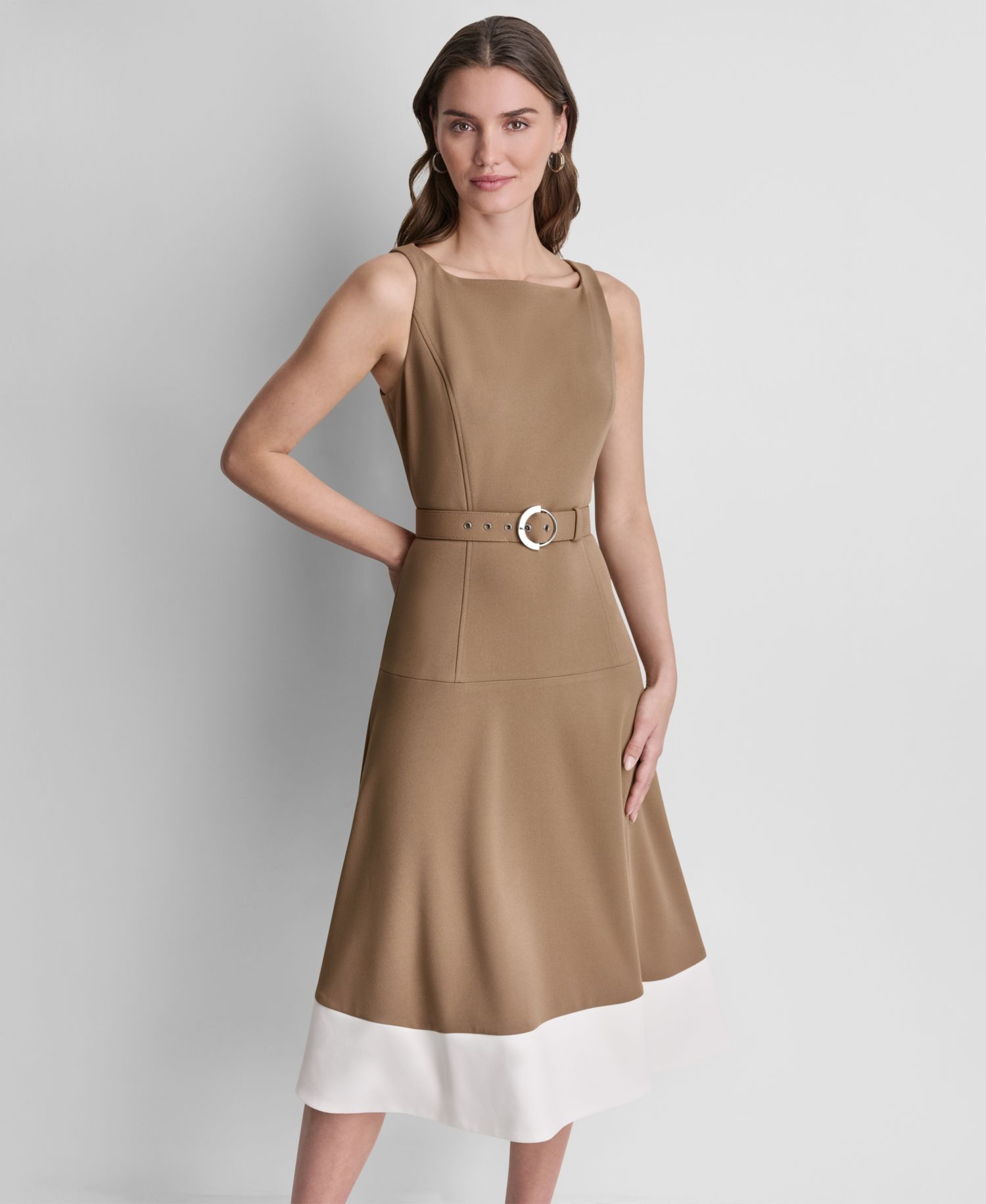 Women's Sleeveless Midi Dress