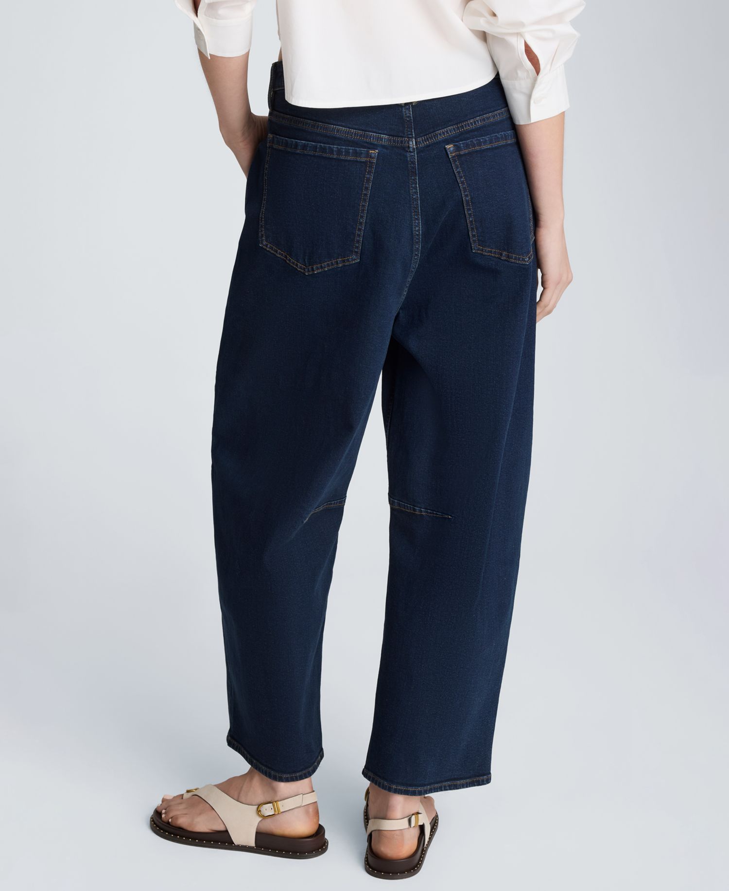 Women's High-Rise Barrel Leg Jeans