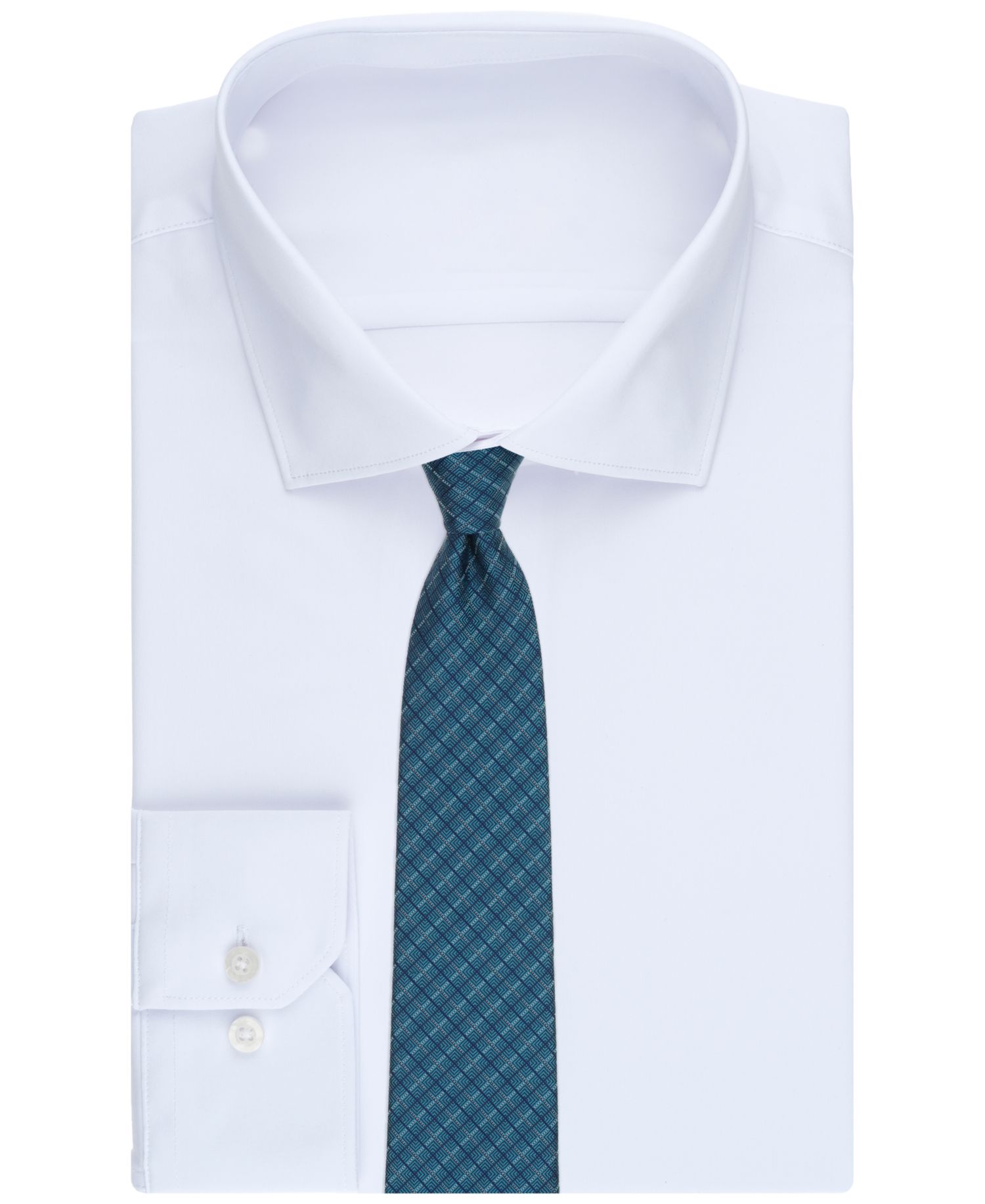 Men's Anglais Geometric Pattern Tie