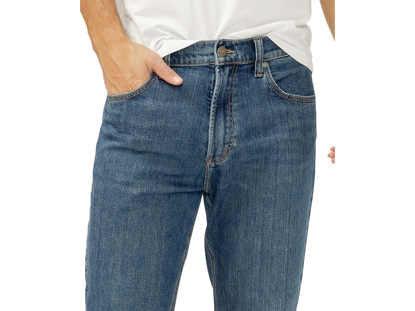 Мужские джинсы Silver Jeans Co. Modern Regular-Fit, цвет: Ember — фото 4