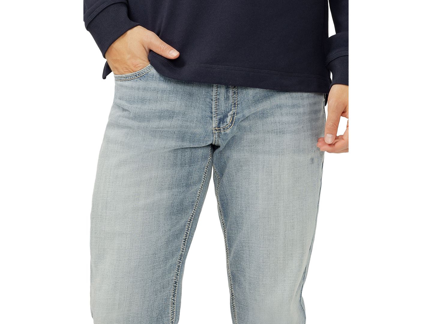 Мужские джинсы Silver Jeans Co. Cotton Regular-Fit, цвет: Bonfire — фото 3