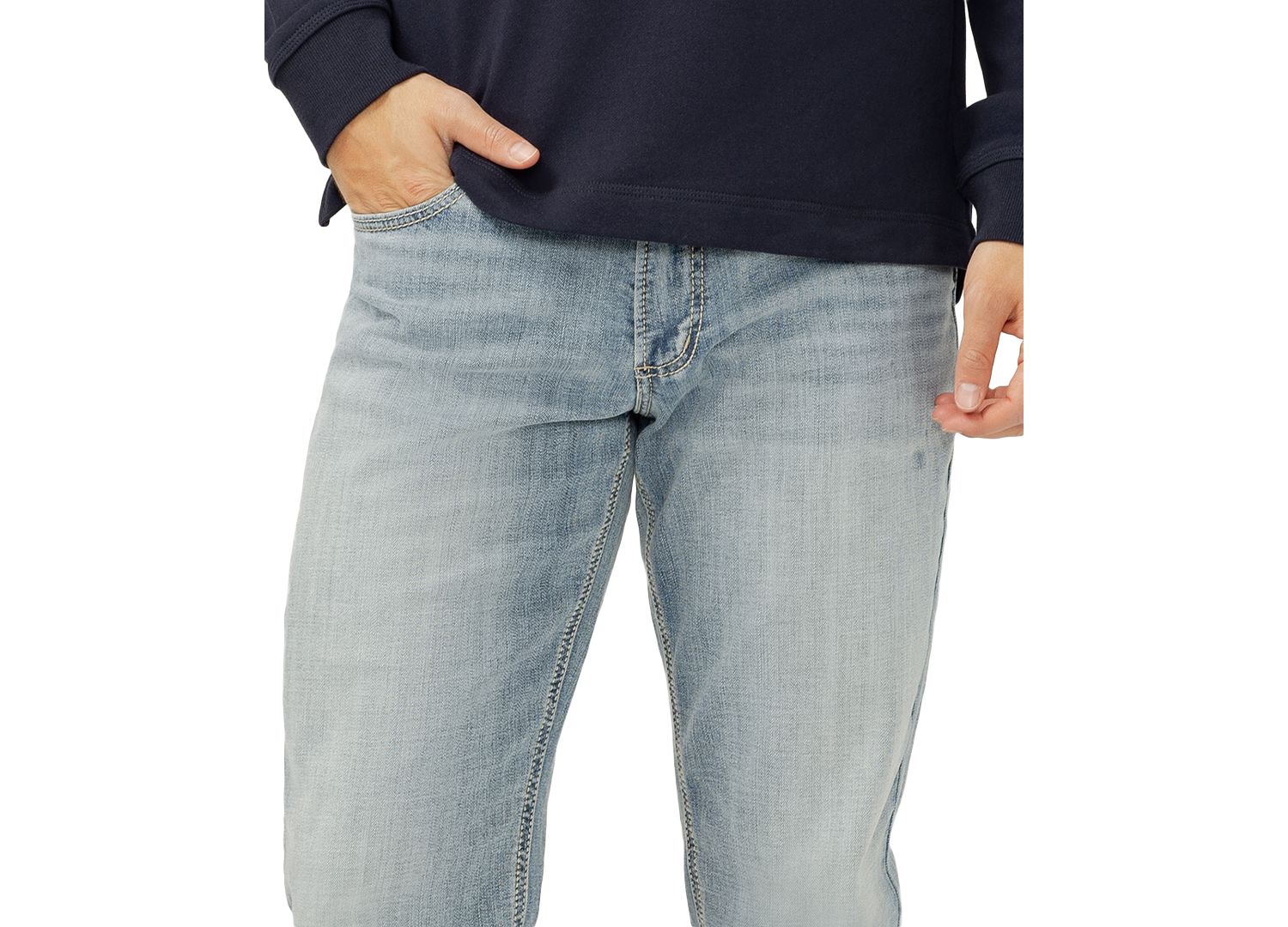 Men's Cotton Regular-Fit Jeans
