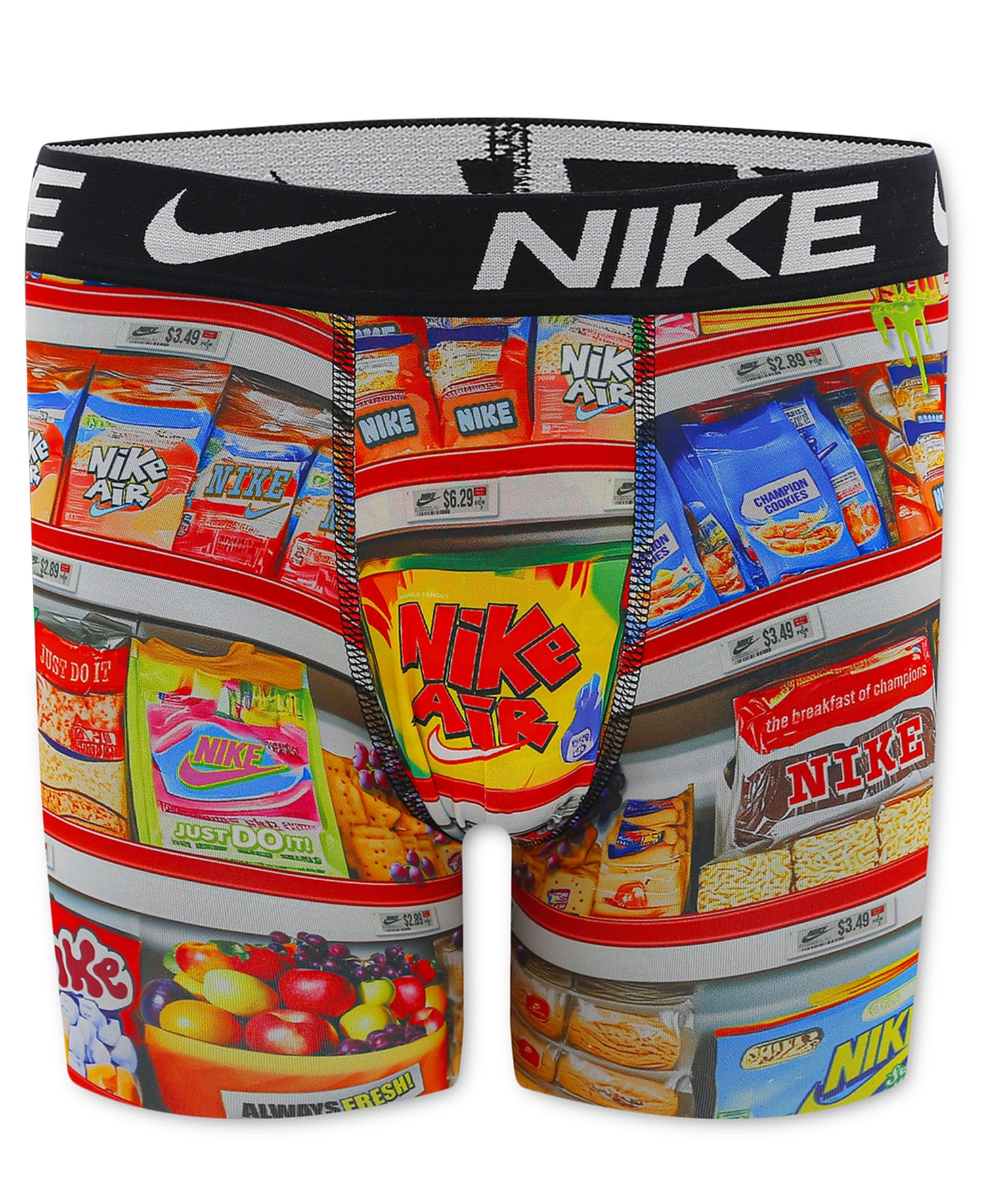 Boys' 8-20 Printed Long Boxer Briefs, 2-Pack