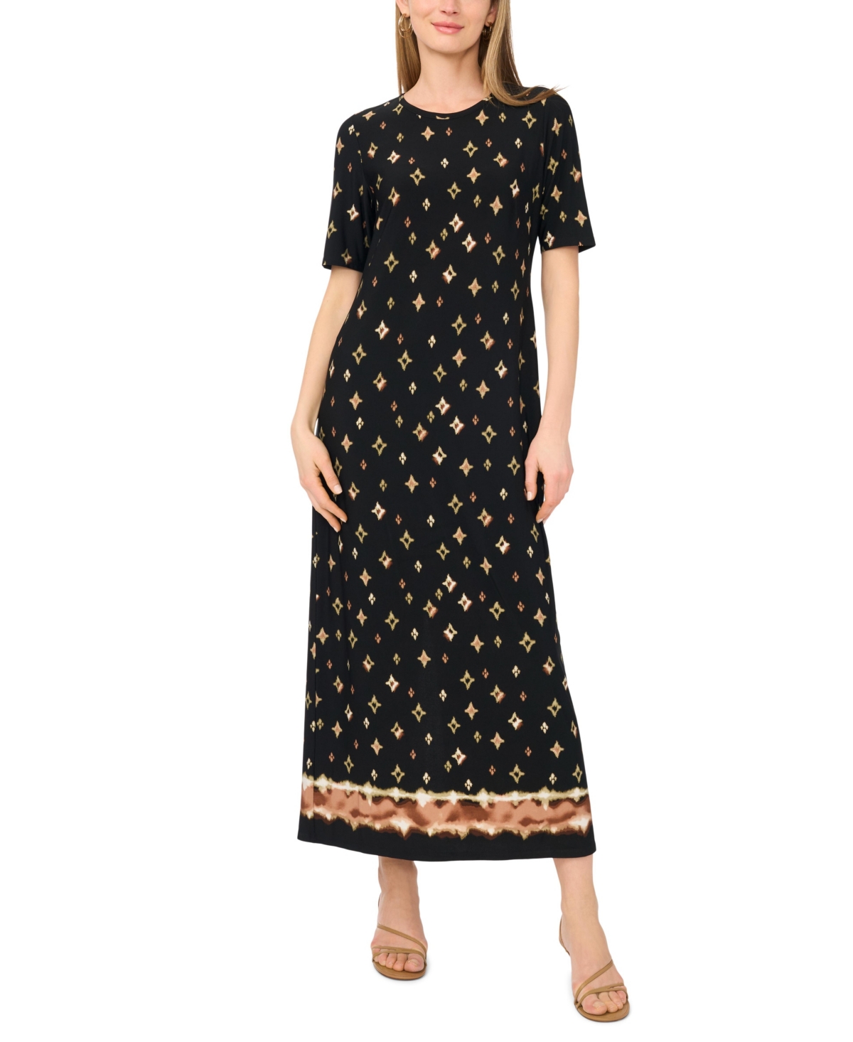 Vince Camuto Women's Printed Maxi Dress