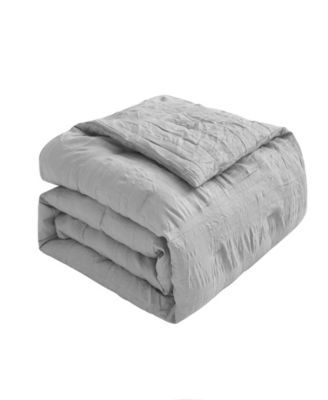 Crinkled Down Alternative Blanket, Full/Queen