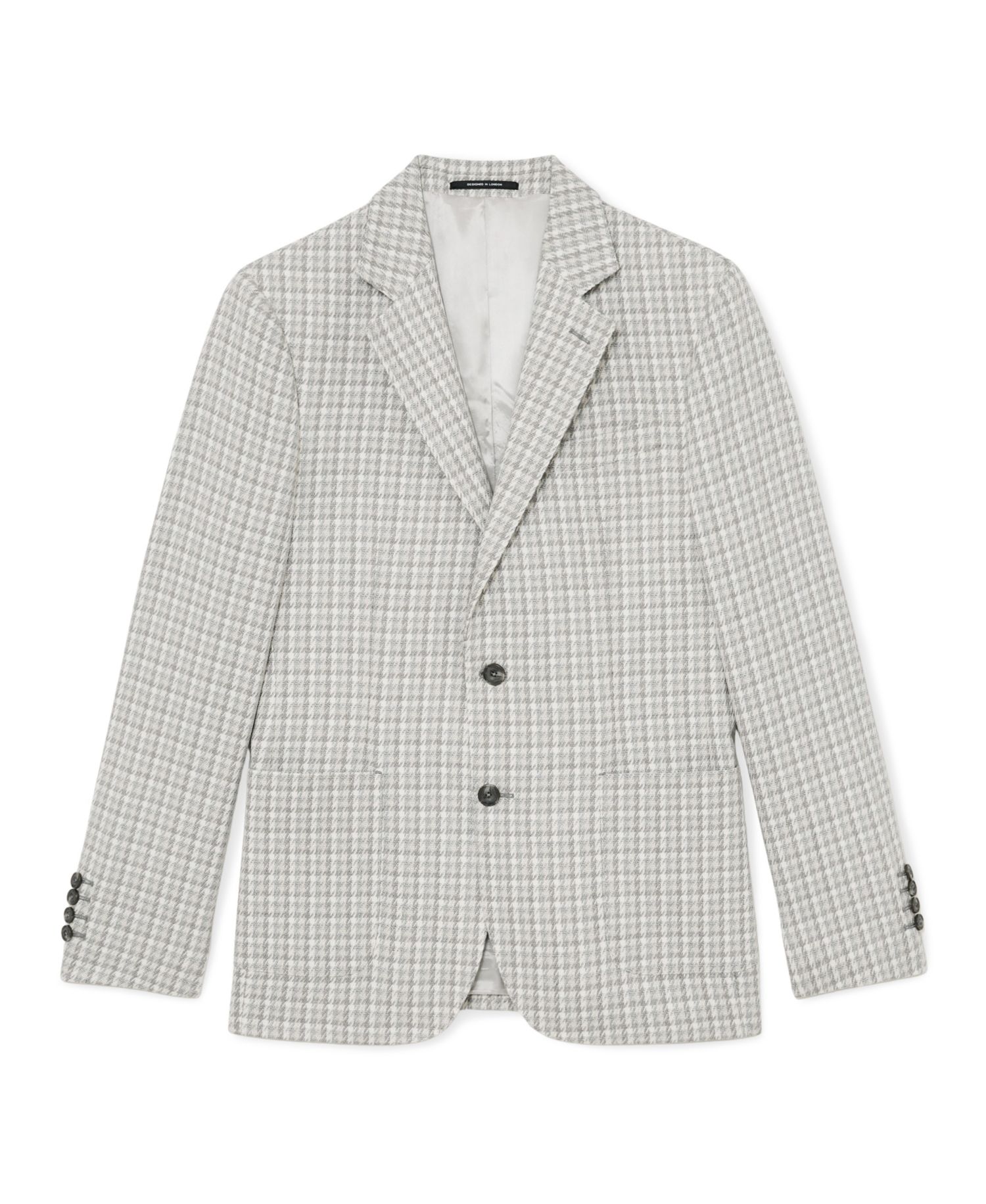 Men's Canty Tailored-Fit Houndstooth Single-Breasted Blazer